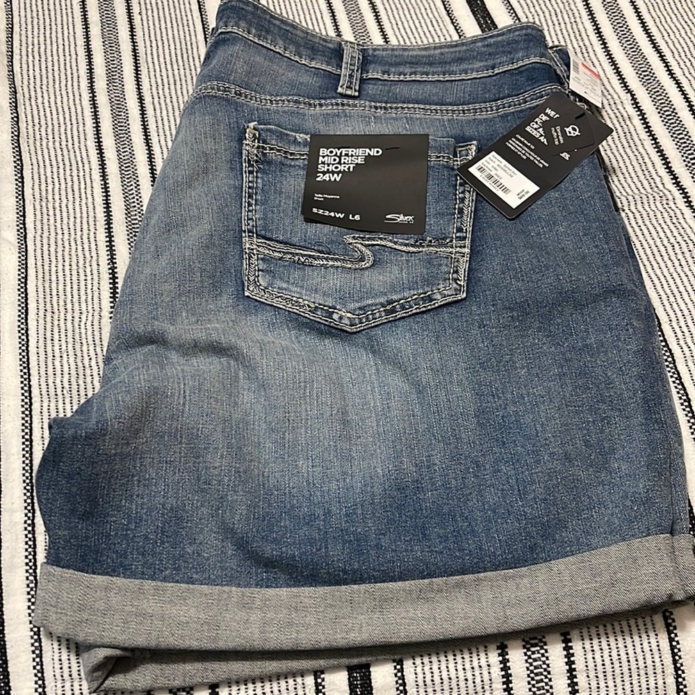 Silver shorts